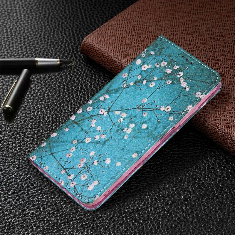 Schutzhülle Für Xiaomi Redmi Note 10 5G Flip Case Geäst