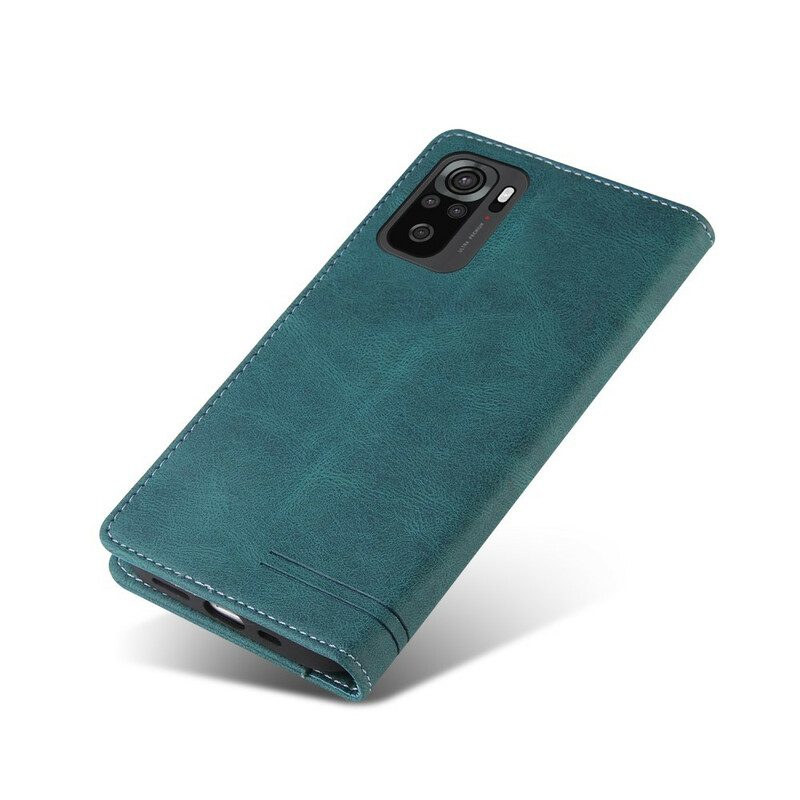 Schutzhülle Für Xiaomi Redmi Note 10 5G Flip Case Kunstleder Gq.utrobe