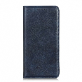 Schutzhülle Für Xiaomi Redmi Note 10 5G Flip Case Litschi-spaltleder-textur