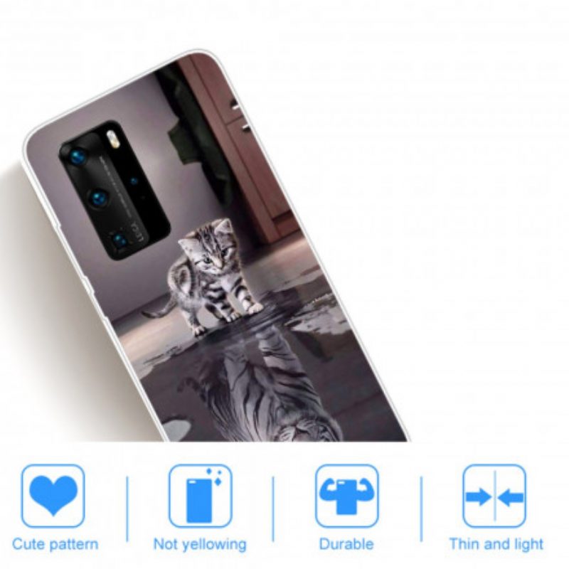 Handyhülle Für Huawei P40 Pro Ernst Der Tiger