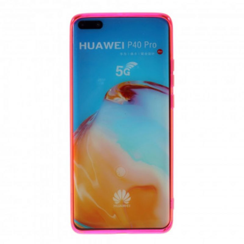 Hülle Für Huawei P40 Pro Silikonfarben