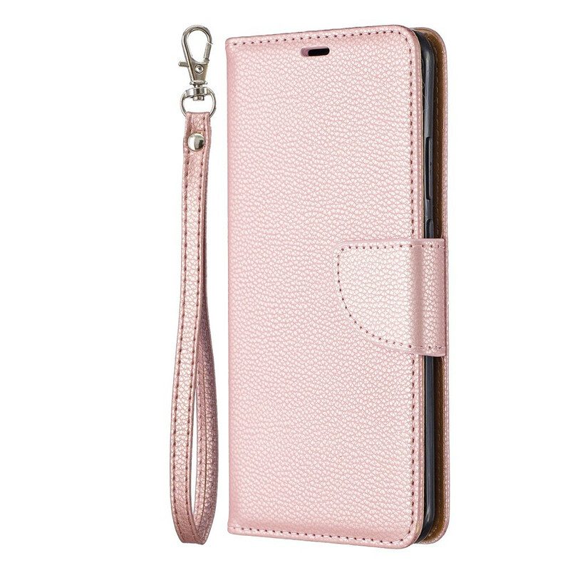 Lederhüllen Für Huawei P40 Pro Flip Case Lychee Rabat Oblique