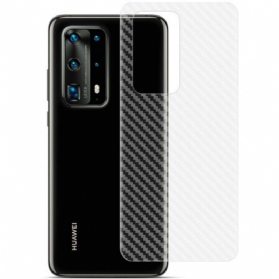 Rückseitenfolie Für Huawei P40 Pro Carbon Style Imak