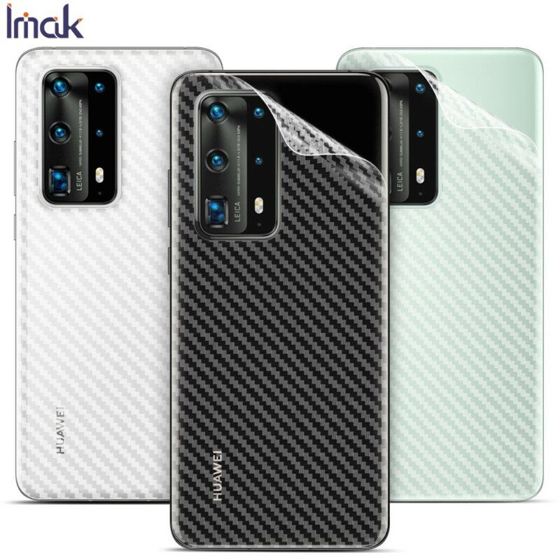 Rückseitenfolie Für Huawei P40 Pro Carbon Style Imak