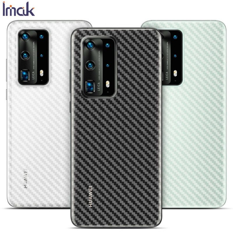 Rückseitenfolie Für Huawei P40 Pro Carbon Style Imak