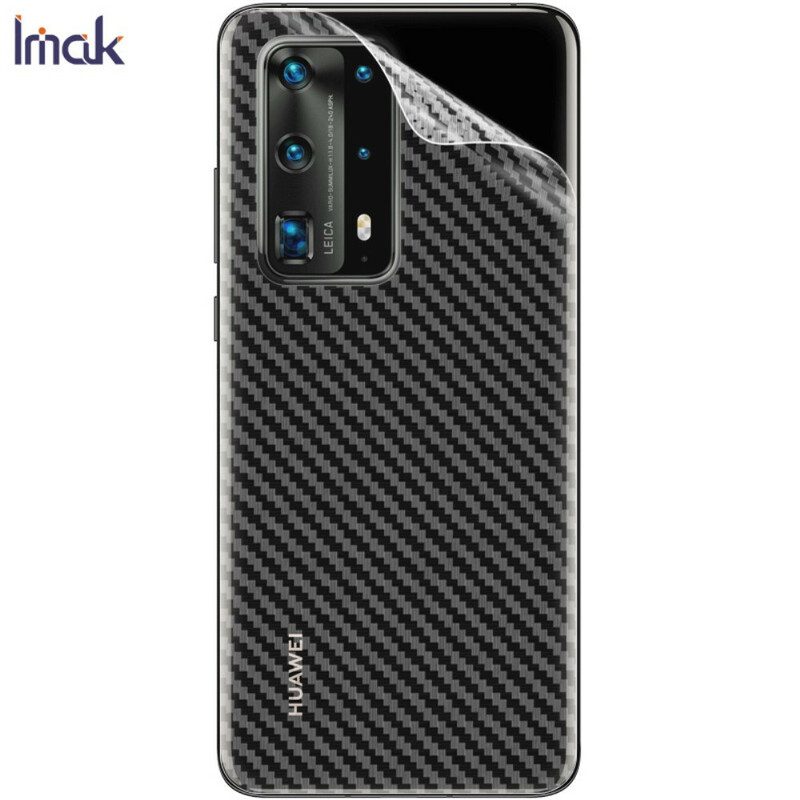 Rückseitenfolie Für Huawei P40 Pro Carbon Style Imak