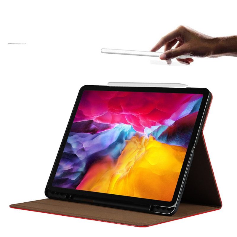 Case Für iPad Pro 12.9" (2021) Echtes Leder