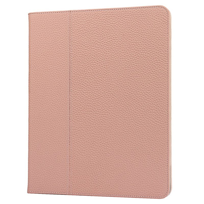 Case Für iPad Pro 12.9" (2021) Echtes Litschi-leder