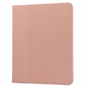 Case Für iPad Pro 12.9" (2021) Echtes Litschi-leder