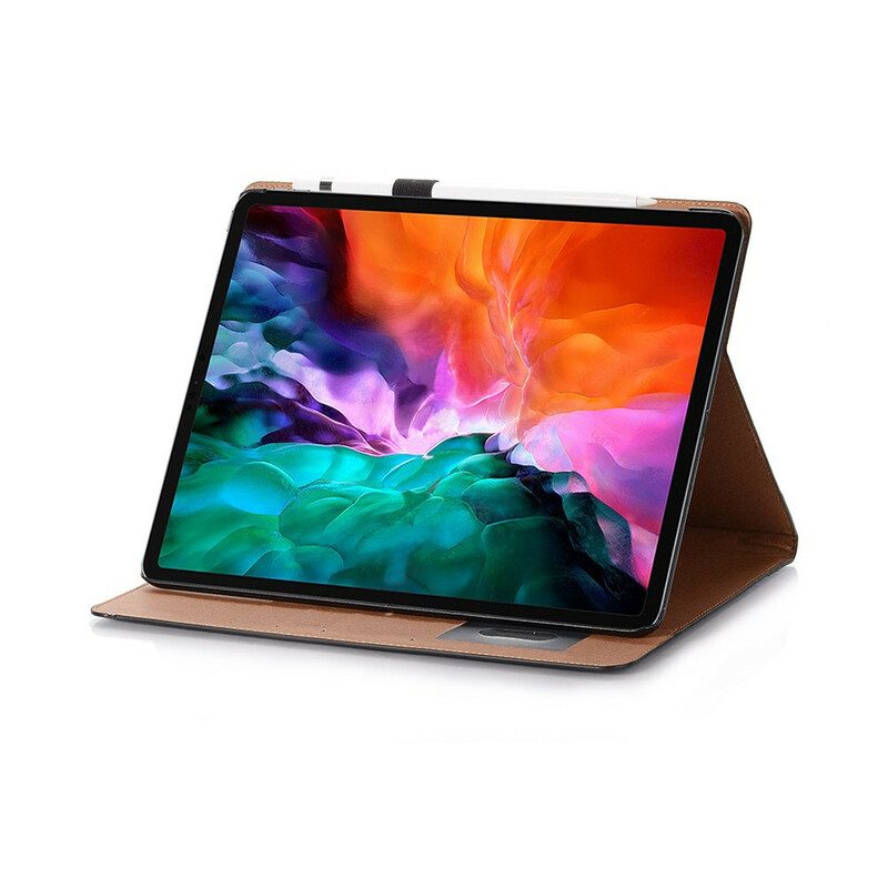 Case Für iPad Pro 12.9" (2021) Mattes Leder