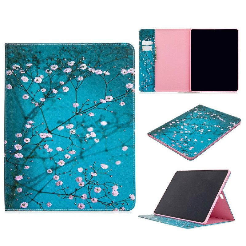 Flip Case Für iPad Pro 12.9" (2021) Sakura-baum-druckmuster