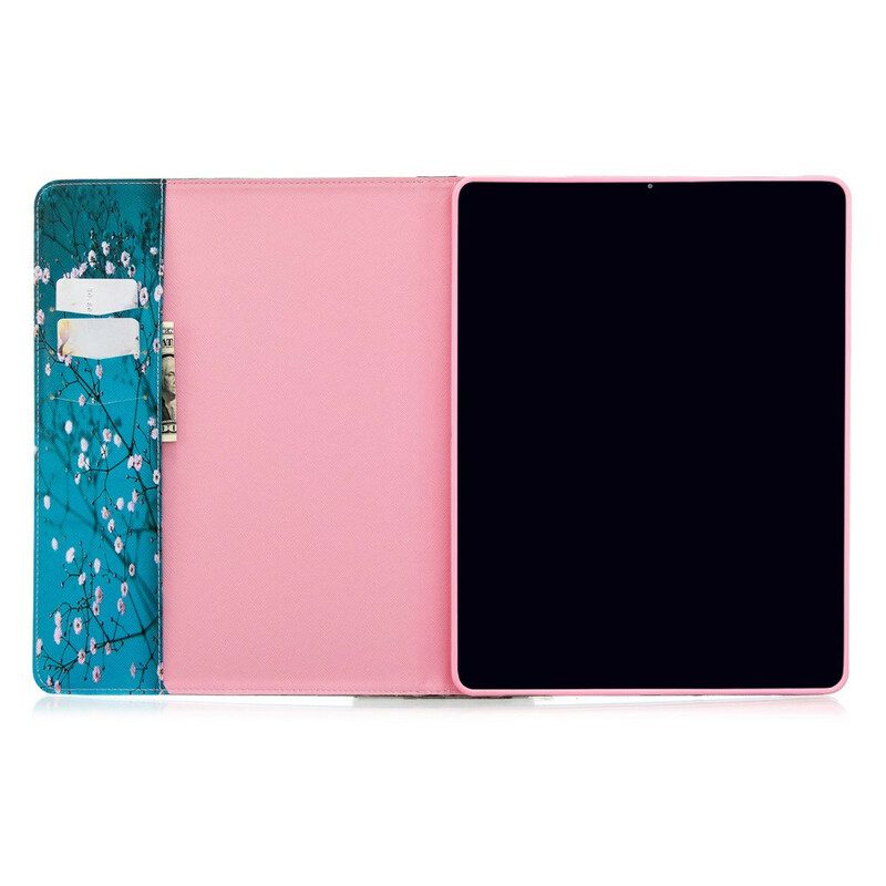 Flip Case Für iPad Pro 12.9" (2021) Sakura-baum-druckmuster