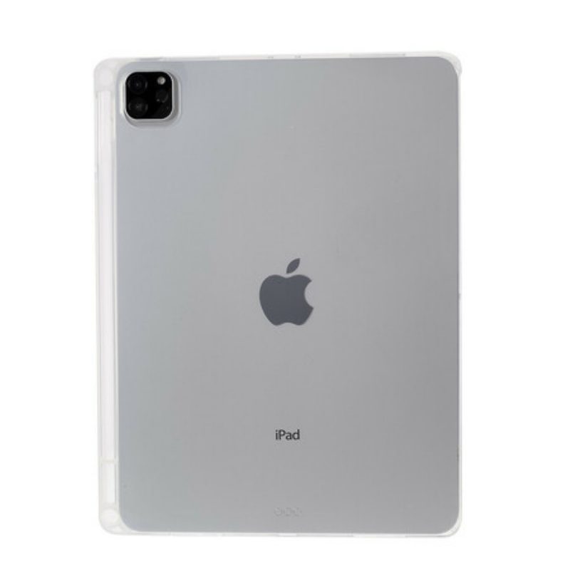 Hülle Für iPad Pro 12.9" (2021) Transparenter Stifthalter