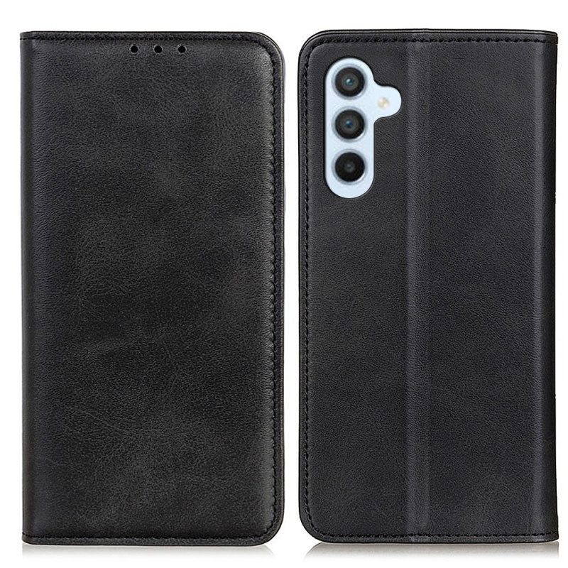 Flip Case Für Samsung Galaxy A16 5g Klassisches Spaltleder