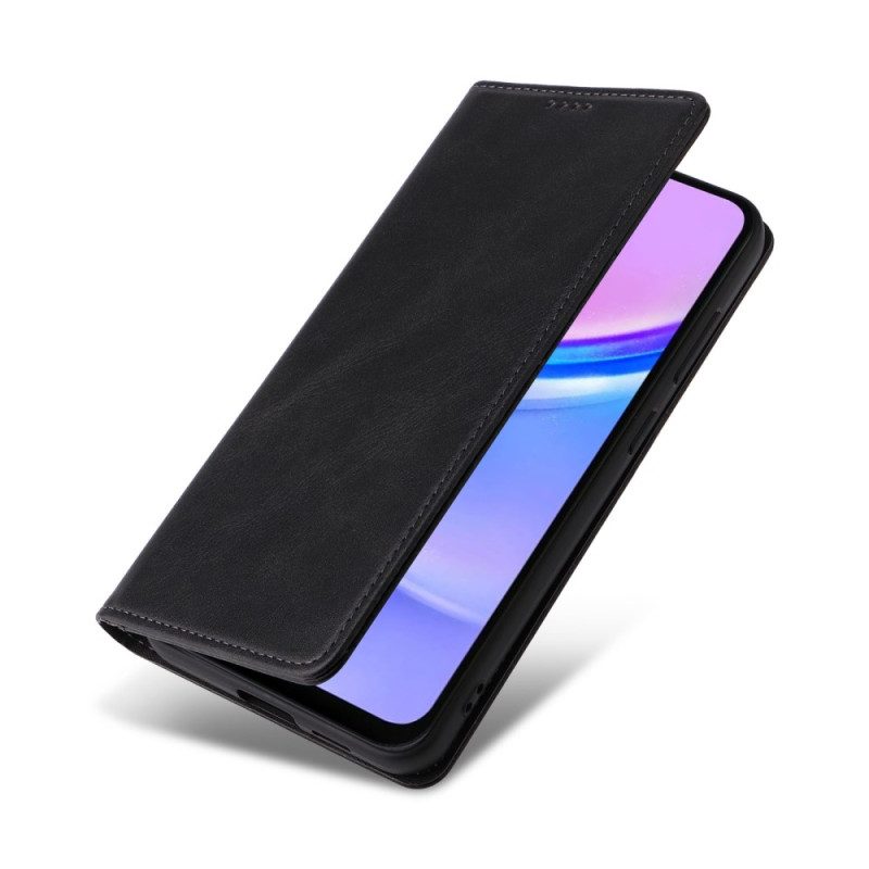 Flip Case Für Samsung Galaxy A16 5g Ledereffekt