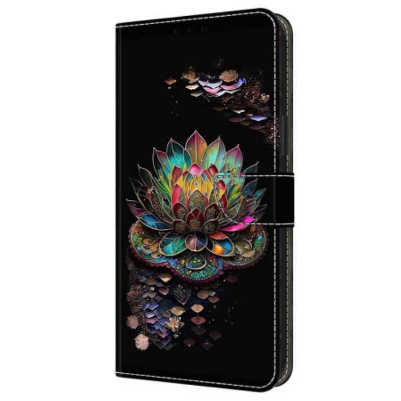 Lederhüllen Samsung Galaxy A16 5g Handyhülle Blumenmuster