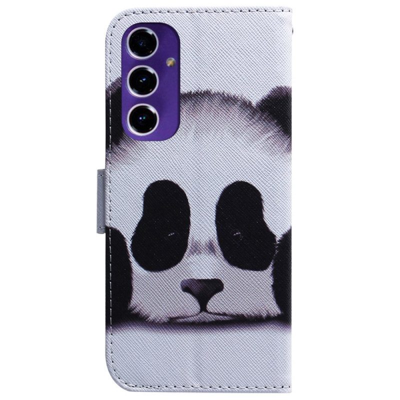 Lederhüllen Samsung Galaxy A16 5g Handyhülle Panda