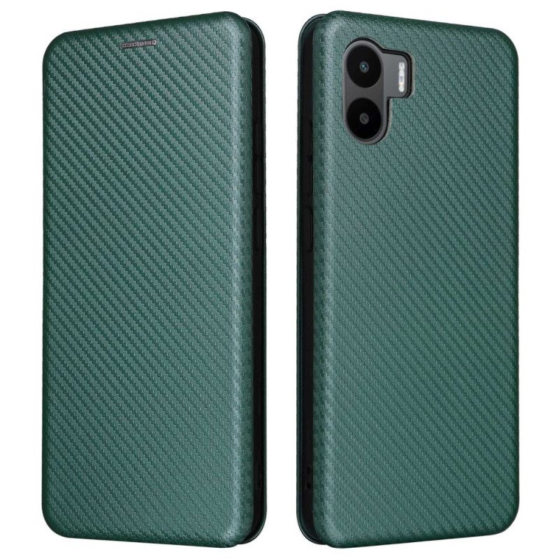 Schutzhülle Für Xiaomi Redmi A1 Flip Case Kohlefaser