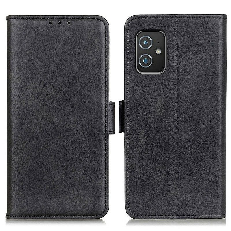 Flip Case Für Asus Zenfone 8 Flip Case Doppelte Klappe