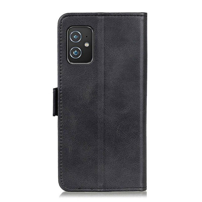 Flip Case Für Asus Zenfone 8 Flip Case Doppelte Klappe