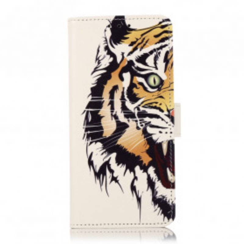 Flip Case Für Asus Zenfone 8 Wilder Tiger