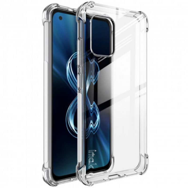 Hülle Für Asus Zenfone 8 Transparentes. Seidiges Imak