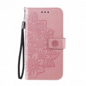 Flip Case Für Oppo A94 5G Blumen-mandala