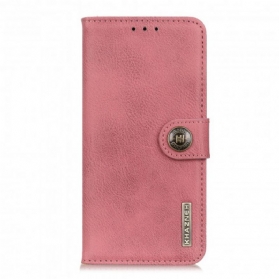 Flip Case Für Oppo A94 5G Kunstleder Khazneh