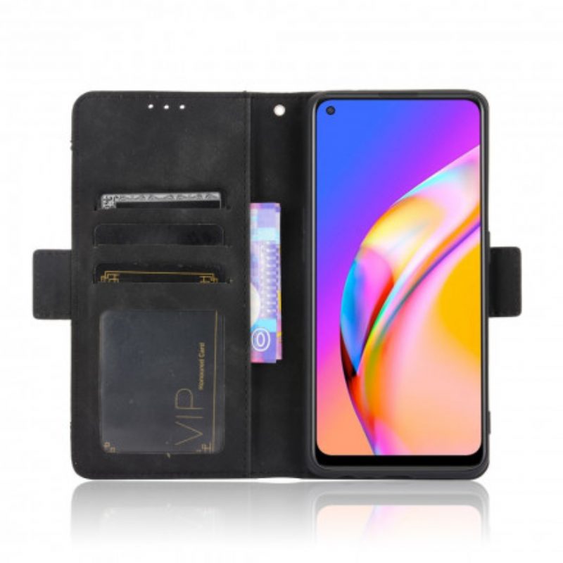 Flip Case Für Oppo A94 5G Multi-card Premier Class