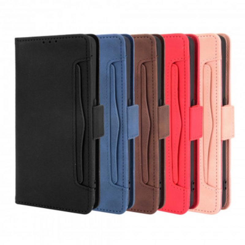 Flip Case Für Oppo A94 5G Multi-card Premier Class