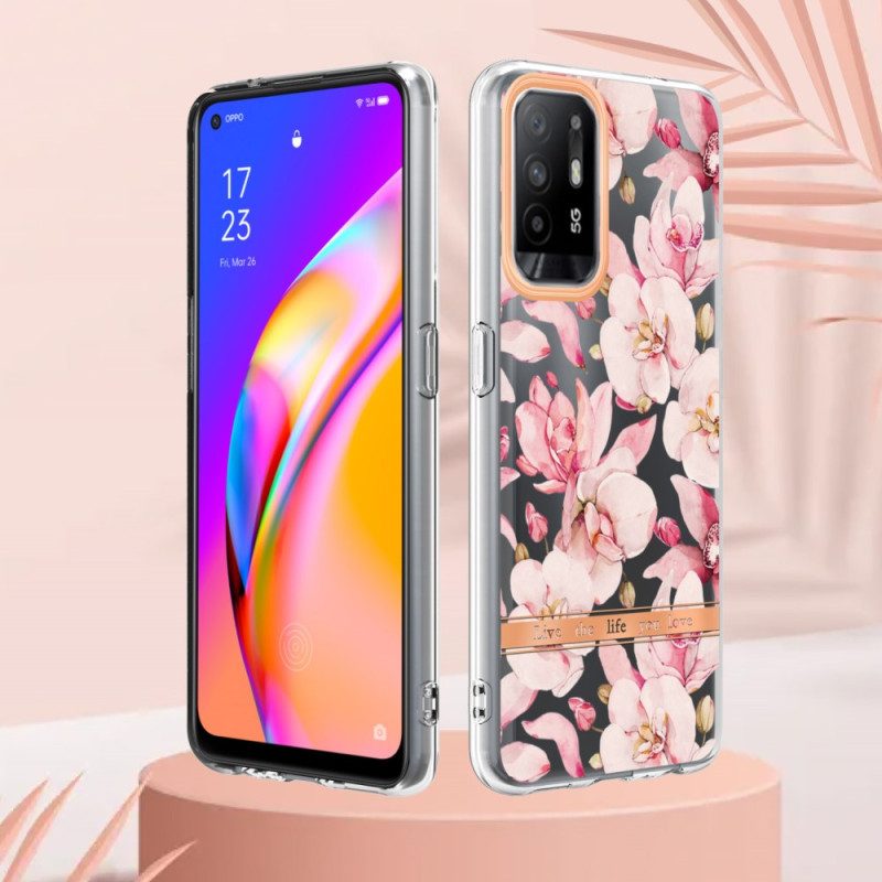 Handyhülle Für Oppo A94 5G Begonienblume