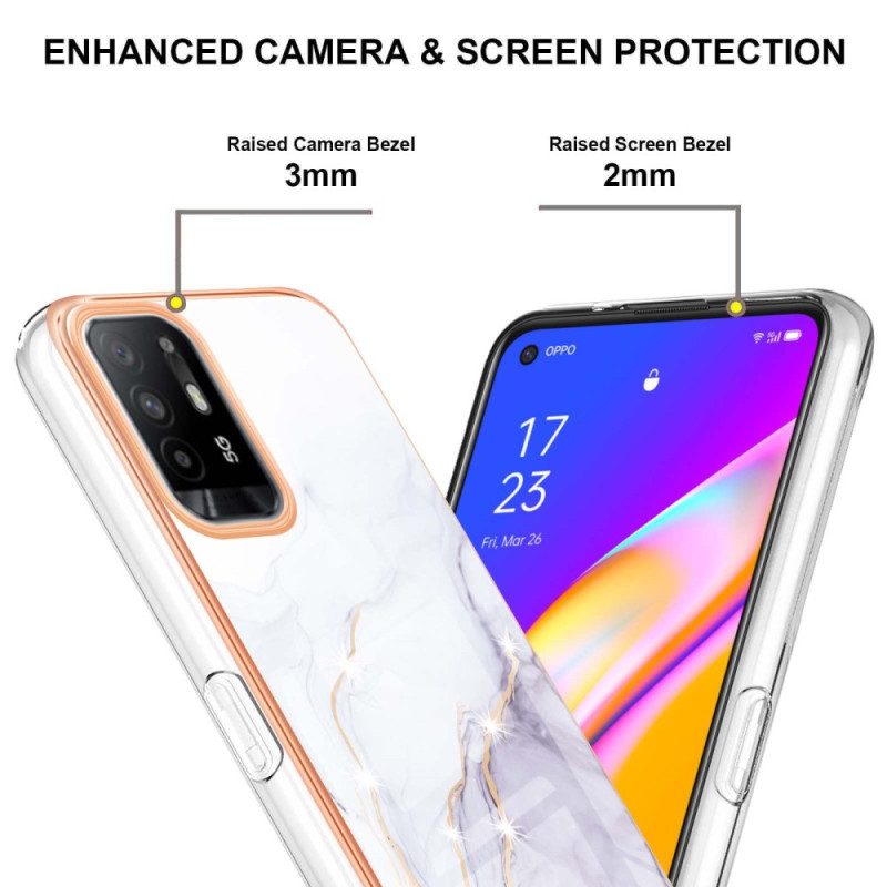 Handyhülle Für Oppo A94 5G Marmor