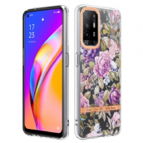 Hülle Für Oppo A94 5G Begonienblüten