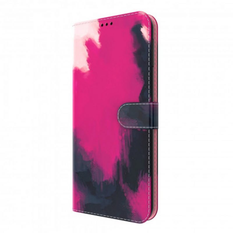 Lederhüllen Für Oppo A94 5G Aquarell