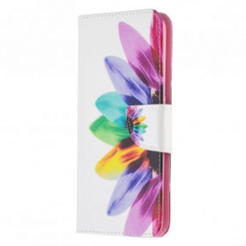 Lederhüllen Für Oppo A94 5G Aquarellblume