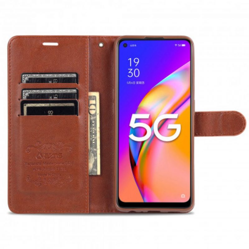 Lederhüllen Für Oppo A94 5G Azns-kunstleder