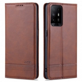 Schutzhülle Für Oppo A94 5G Flip Case Azns Leder-styling