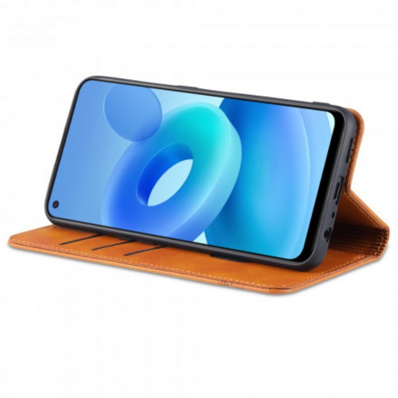 Schutzhülle Für Oppo A94 5G Flip Case Azns Leder-styling