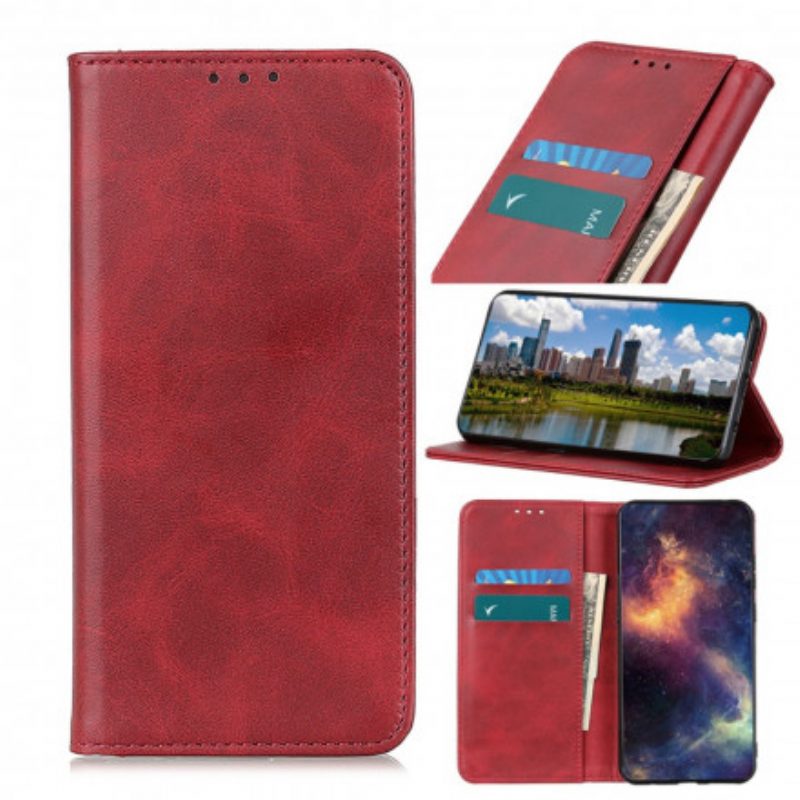 Schutzhülle Für Oppo A94 5G Flip Case Elegantes Spaltleder