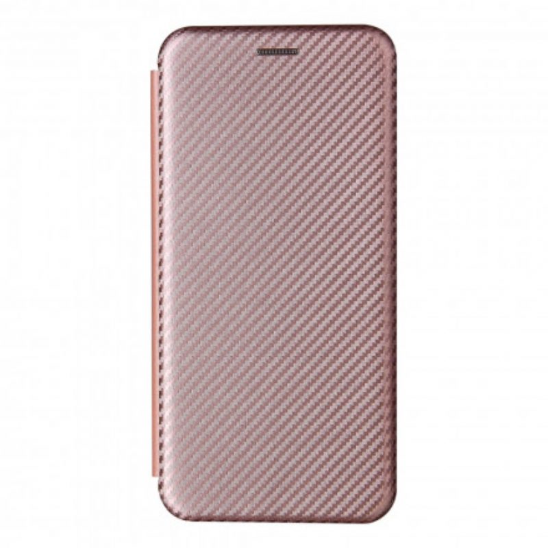 Schutzhülle Für Oppo A94 5G Flip Case Farbiges Carbon-silikon