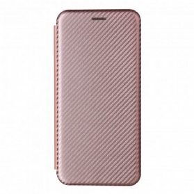 Schutzhülle Für Oppo A94 5G Flip Case Farbiges Carbon-silikon