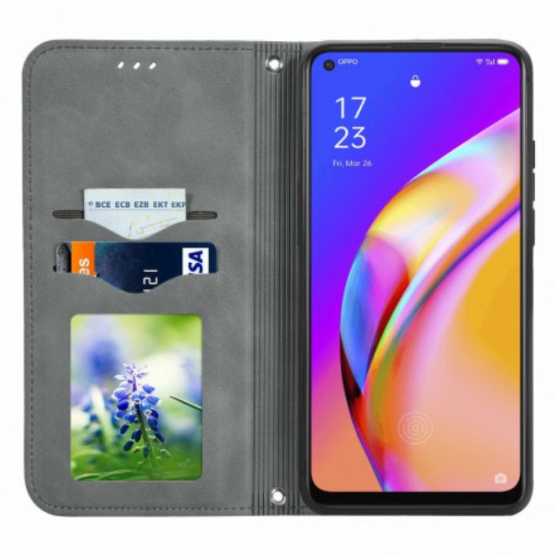 Schutzhülle Für Oppo A94 5G Flip Case Hautberührung