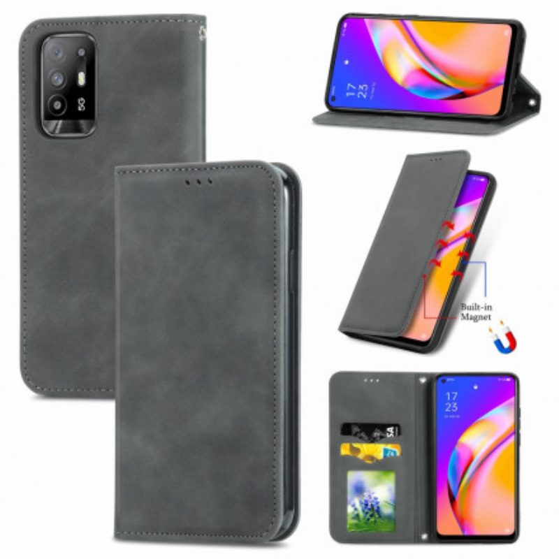 Schutzhülle Für Oppo A94 5G Flip Case Hautberührung