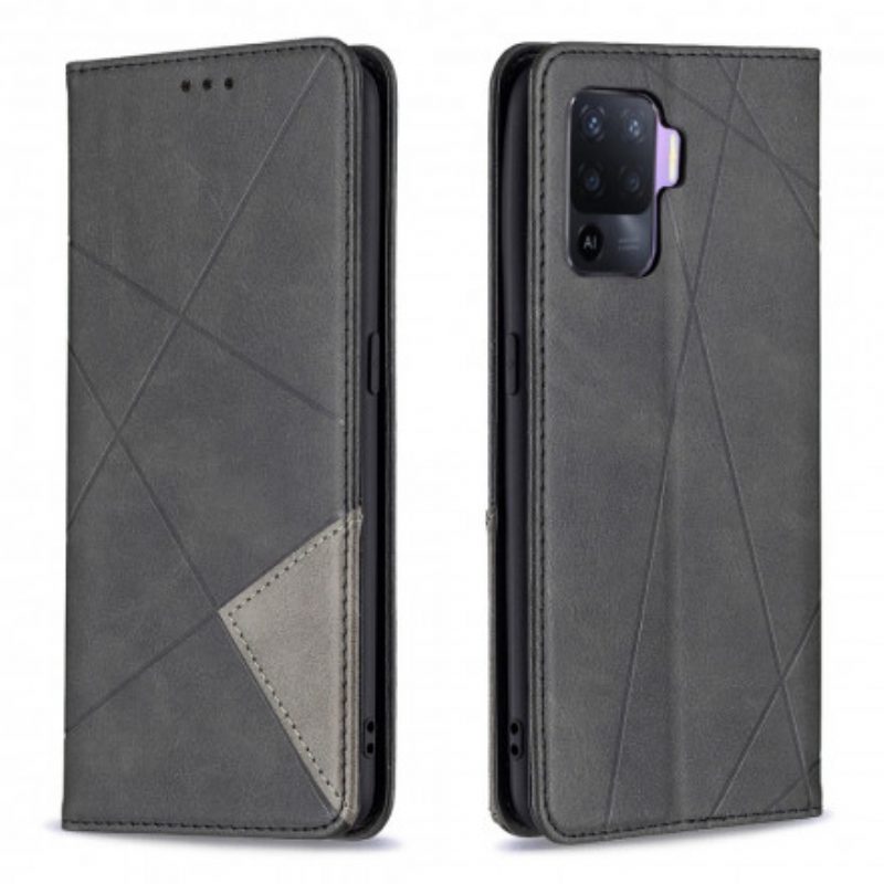 Schutzhülle Für Oppo A94 5G Flip Case Künstlerstil