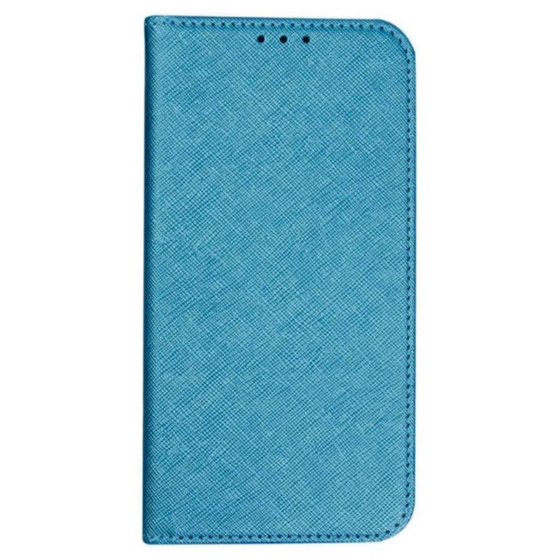 Flip Case Samsung Galaxy S24 Fe Kreuztextur