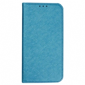 Flip Case Samsung Galaxy S24 Fe Kreuztextur