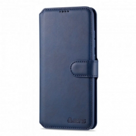 Flip Case Für Samsung Galaxy A71 5G Azns Retro