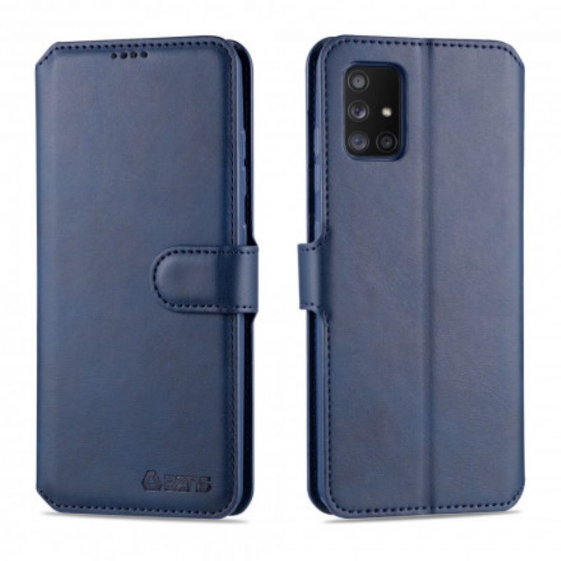 Flip Case Für Samsung Galaxy A71 5G Azns Retro