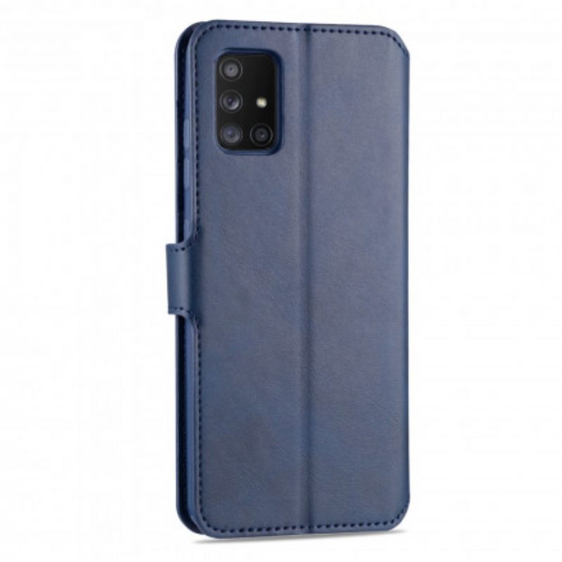 Flip Case Für Samsung Galaxy A71 5G Azns Retro