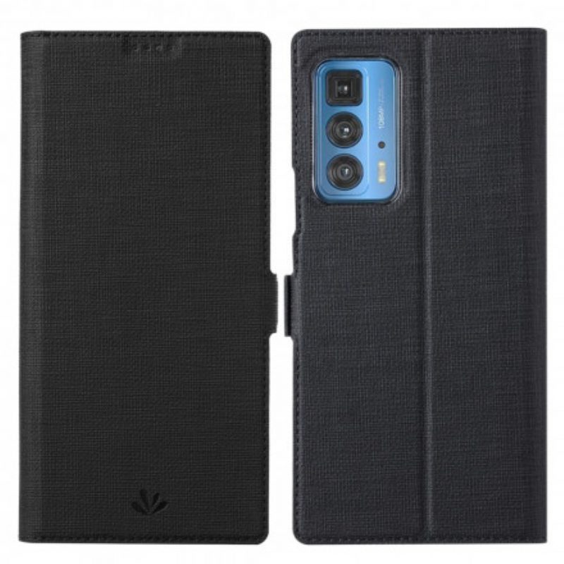 Schutzhülle Für Motorola Edge 20 Pro Flip Case Strukturiertes Vili